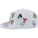 weisse-flache-snapback-kappe-9fifty-scatter-spring-training-fan-pack-2025-von-mlb-cactus-league-logo-von-new-era