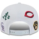 cappellino-piatto-bianco-snapback-9fifty-scatter-spring-training-fan-pack-2025-con-logo-mlb-cactus-league-di-new-era