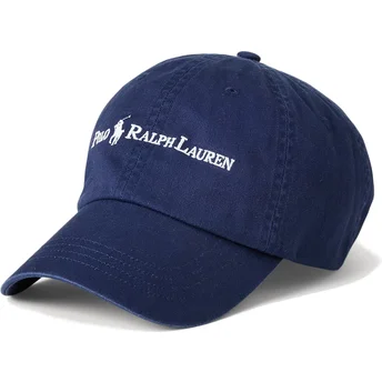 Gorra curva azul marino ajustable Classic Sport de Polo Ralph Lauren