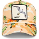 cappellino-visiera-curva-marrone-snapback-gabbiano-over-it-quittin-time-salty-rim-the-farm-di-goorin-bros