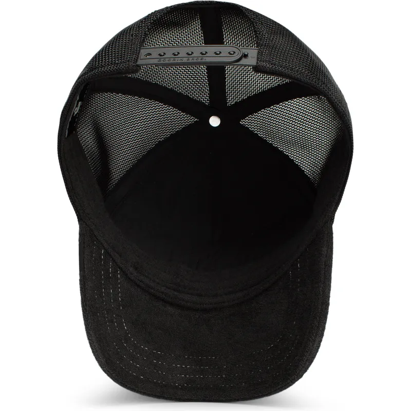 cappellino-trucker-nero-full-flavor-wordmark-french-terry-di-goorin-bros