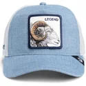 blaue-trucker-cap-ziege-suited-legend-business-professional-the-farm-von-goorin-bros