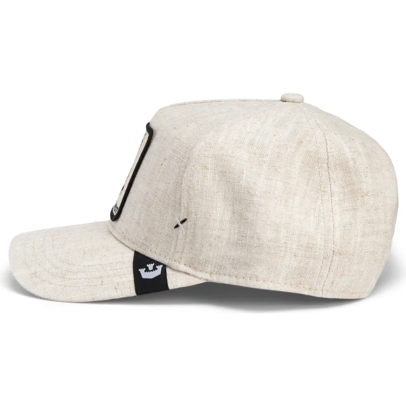 bojd-beige-snapback-keps-bandit-coyote-cloth-rugged-comfort-the-farm-fran-goorin-bros
