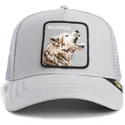 casquette-trucker-grise-loup-maverick-howling-in-harmony-core-canvas-the-farm-goorin-bros