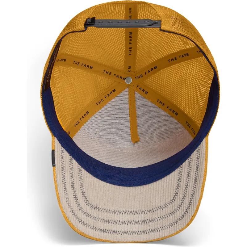 trucker-kasket-gul-and-lucky-gotta-be-quicker-core-canvas-the-farm-fra-goorin-bros