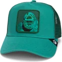 trucker-kasket-gron-gorilla-boss-mirage-chroma-wave-the-farm-fra-goorin-bros