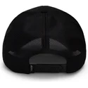 casquette-trucker-noire-araignee-daddy-the-suede-spider-global-core-micro-suede-the-farm-goorin-bros