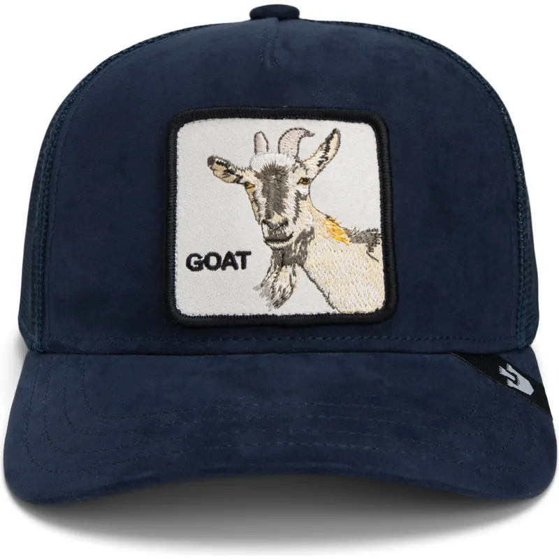 marinebla-trucker-kasket-ged-the-suede-goat-global-core-micro-suede-the-farm-fra-goorin-bros