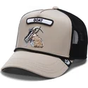 casquette-trucker-beige-et-noire-chevre-gb2-goat-the-rocker-the-farm-goorin-bros