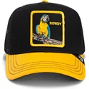 goorin-bros-the-rowdy-bird-fab-farm-sort-og-gul-papegoje-trucker-kasket