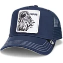 cappellino-trucker-blu-marino-leone-the-empire-lion-fab-farm-di-goorin-bros