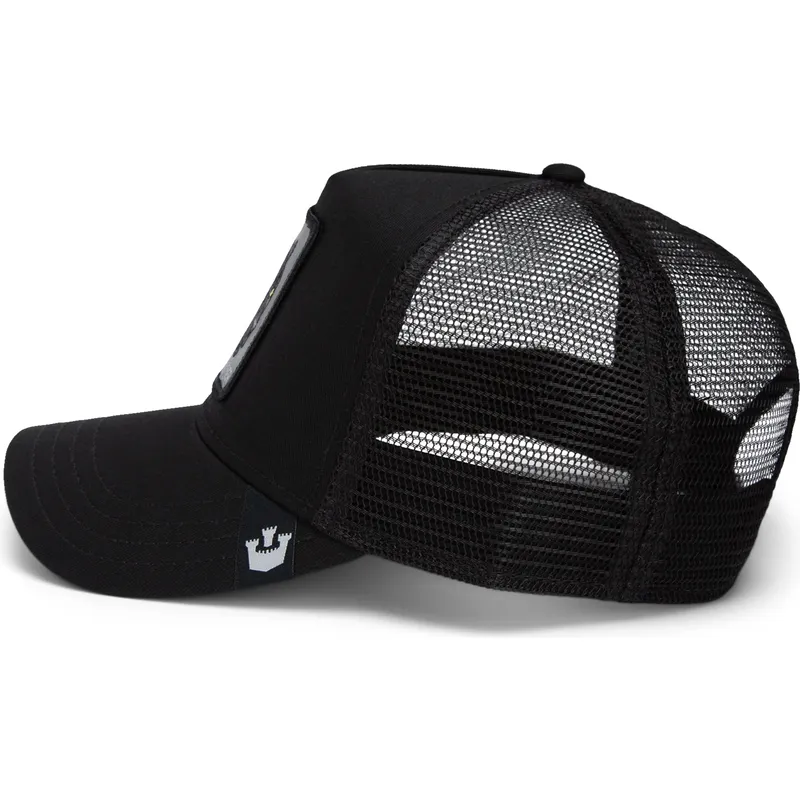 sort-trucker-kasket-panter-the-black-panther-core-combo-the-farm-fra-goorin-bros