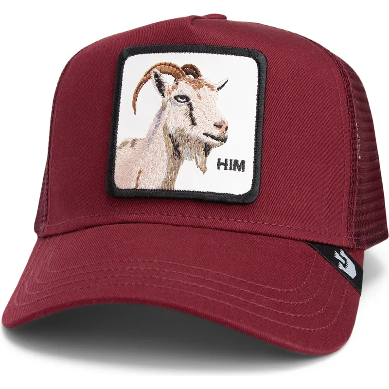 czerwona-czapka-truckerka-z-koza-himothy-core-combo-the-farm-od-goorin-bros