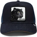 trucker-kasket-marinebla-panter-the-panther-global-core-denim-the-farm-fra-goorin-bros