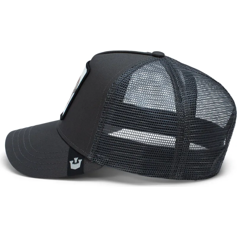 cappellino-trucker-nero-elefante-the-big-elephant-global-core-the-farm-di-goorin-bros