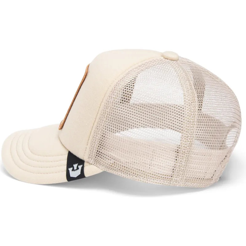cappellino-trucker-beige-per-bambino-orsetto-cuddle-time-chroma-wave-the-farm-di-goorin-bros