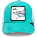 cappellino-trucker-blu-e-bianco-per-bambino-squalo-baby-do-do-doodoo-doodoo-the-farm-di-goorin-bros