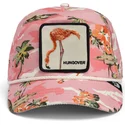 gorra-curva-rosa-snapback-galleggiante-fenicottero-floater-randy-souse-git-salty-rim-the-farm-di-goorin-bros