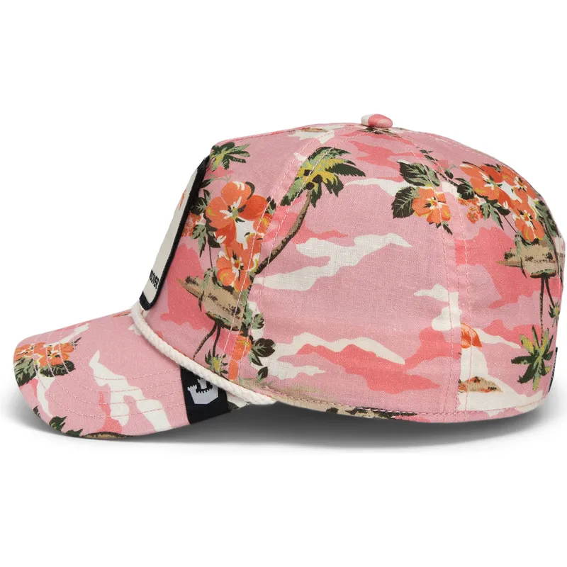 gorra-krum-lyserod-snapback-flamingo-flyder-floater-randy-souse-git-salty-rim-the-farm-af-goorin-bros