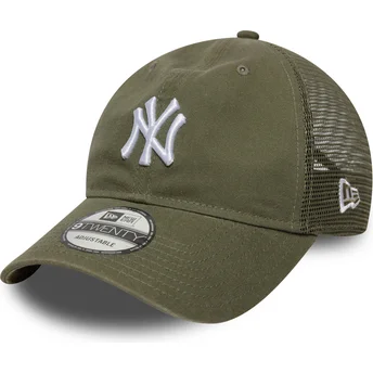 New York Yankees MLB New Era grøn 9TWENTY Colour Pack trucker kasket