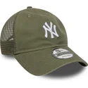 new-era-mlb-new-york-yankees-9twenty-colour-pack-grune-trucker-kappe