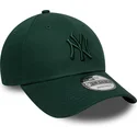 cappello-curvo-verde-regolabile-con-logo-verde-9forty-colour-pack-dei-new-york-yankees-mlb-di-new-era