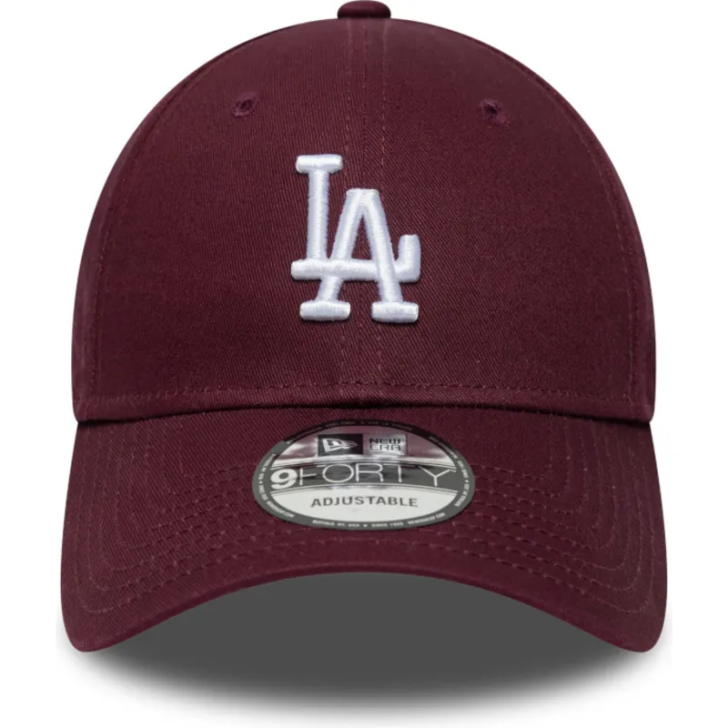 cappellino-visiera-curva-granata-regolabile-9forty-colour-pack-dei-los-angeles-dodgers-mlb-di-new-era