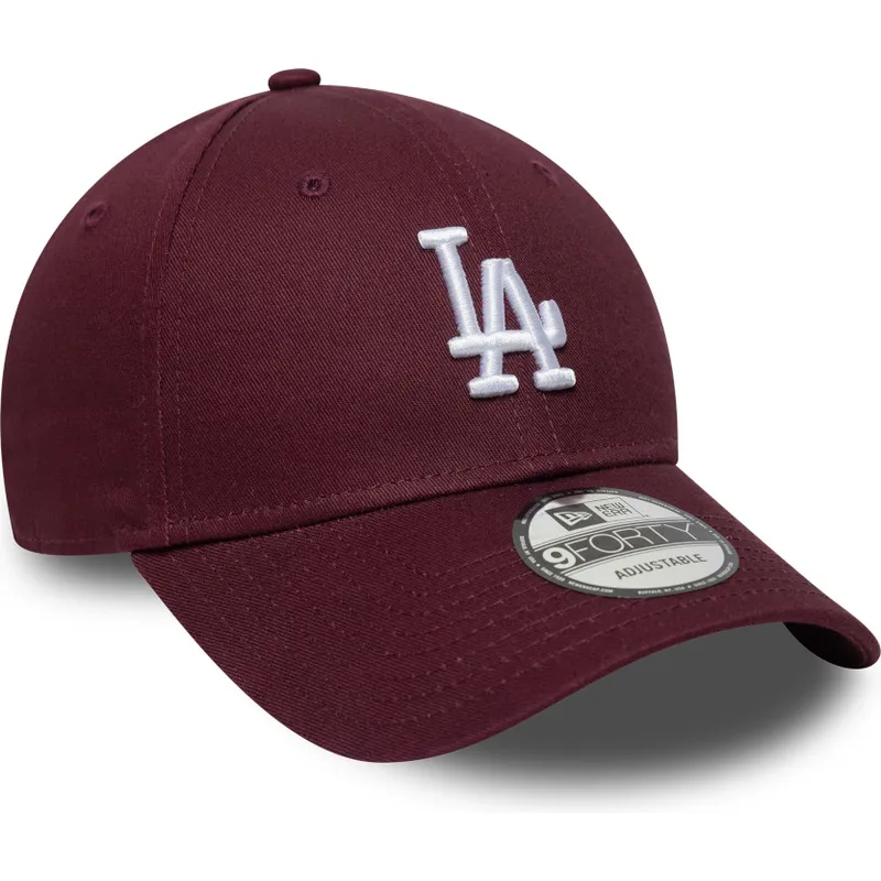 cappellino-visiera-curva-granata-regolabile-9forty-colour-pack-dei-los-angeles-dodgers-mlb-di-new-era