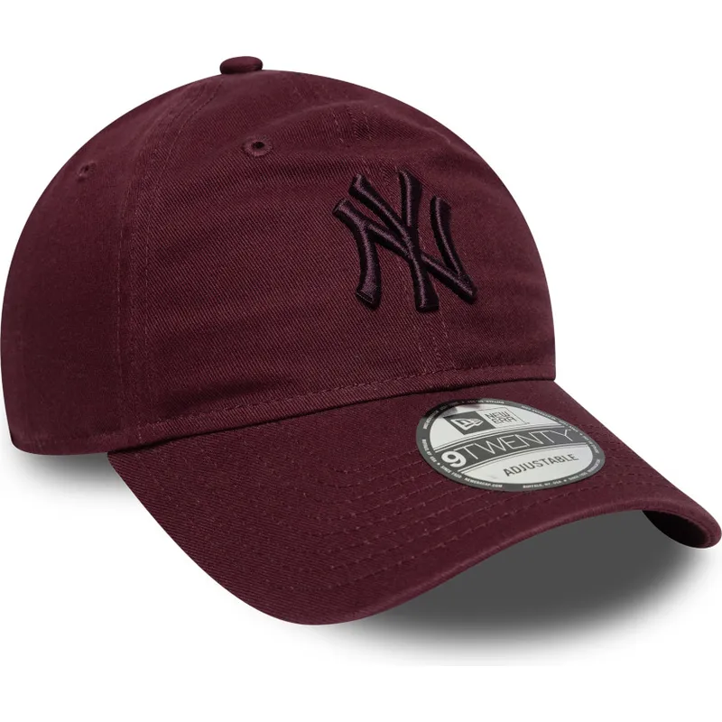 gebogene-bordeauxrote-verstellbare-9twenty-colour-pack-kappe-der-new-york-yankees-mlb-von-new-era gebogene-bordeauxrote-verstellbare-9twenty-colour-pack-kappe-der-new-york-yankees-mlb-von-new-era