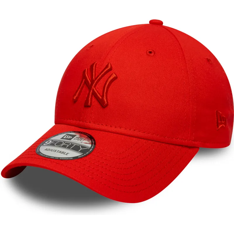 cappellino-con-visiera-curva-rosso-regolabile-con-logo-rosso-9forty-colour-pack-dei-new-york-yankees-mlb-di-new-era