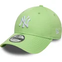 cappellino-curva-verde-chiaro-regolabile-9forty-colour-pack-dei-new-york-yankees-mlb-di-new-era