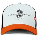 coastal-always-forever-hft-bla-och-orange-truckerkeps
