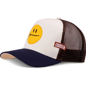 Gorra trucker beige og marineblå Surf And Smile HFT fra Coastal