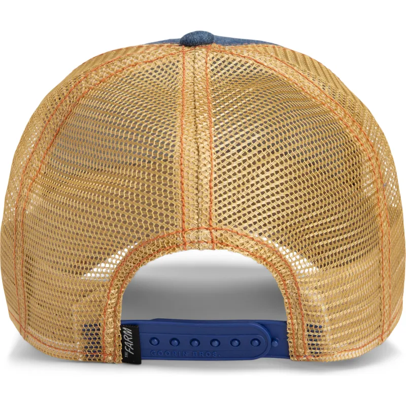 marinebla-trucker-kasket-med-orn-born-free-wild-heart-the-farm-fra-goorin-bros