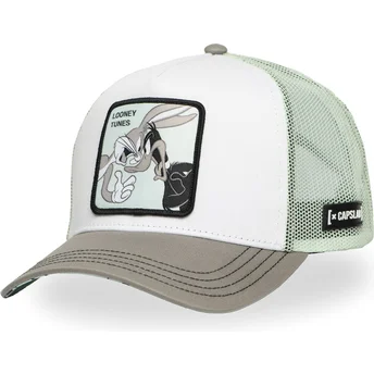Cappello trucker mimetico Bugs Bunny e Daffy Duck LOO11 BD CT Looney Tunes di Capslab