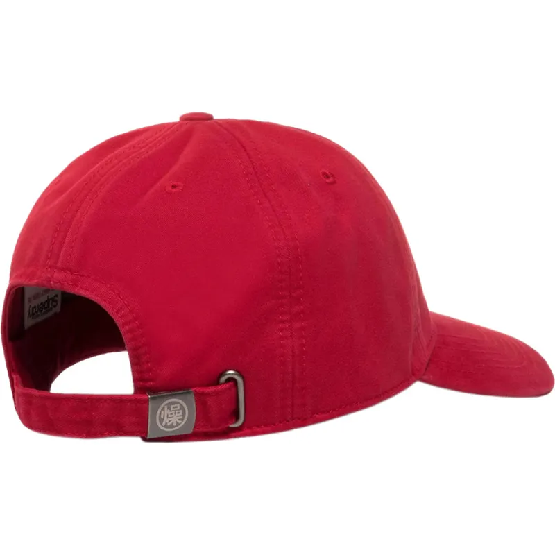 rote-verstellbare-curved-cap-vintage-embroidery-optic-pitch-von-superdry