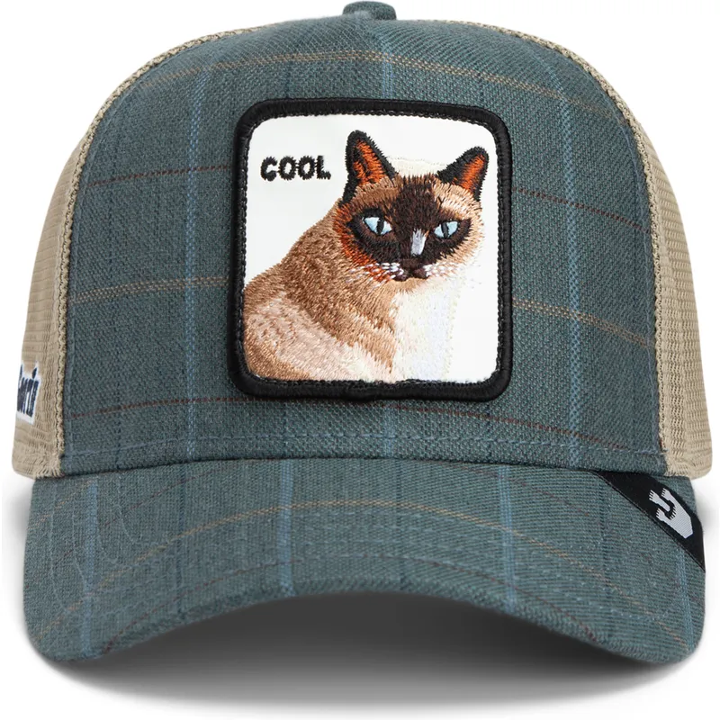 goorin-bros-cool-cat-lyx-manen-the-farm-bla-truckerkeps