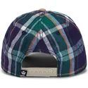 goorin-bros-zakrzywiony-daszek-hardly-working-papa-czapka-madras-the-farm-granatowo-brazowa-czapka-snapback