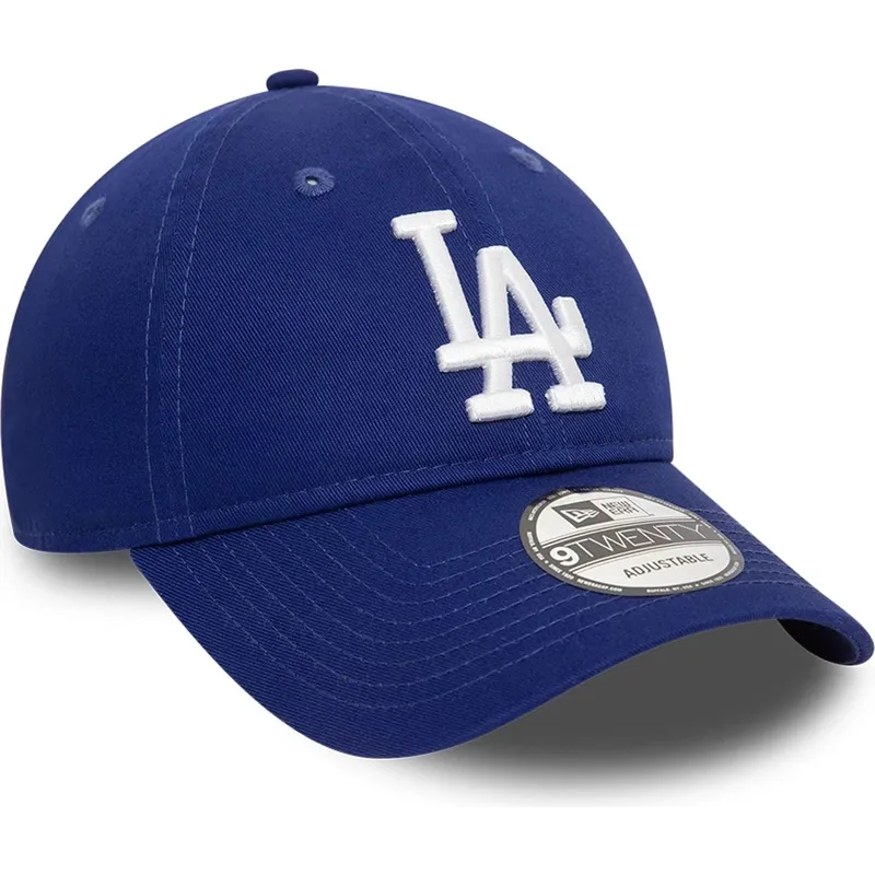 justerbar-bla-buet-kasket-9twenty-league-essential-fra-los-angeles-dodgers-mlb-fra-new-era