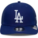 czapka-trucker-niebieska-9seventy-stretch-snap-los-angeles-dodgers-mlb-new-era
