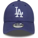 fioletowa-zakrzywiona-czapka-regulowana-9forty-league-essential-los-angeles-dodgers-mlb-od-new-era