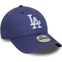 fioletowa-zakrzywiona-czapka-regulowana-9forty-league-essential-los-angeles-dodgers-mlb-od-new-era