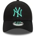 cappellino-nero-regolabile-con-visiera-curva-e-logo-blu-9forty-league-essential-dei-new-york-yankees-mlb-di-new-era