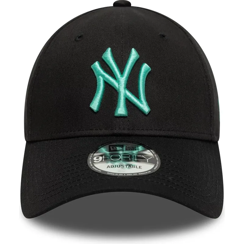 cappellino-nero-regolabile-con-visiera-curva-e-logo-blu-9forty-league-essential-dei-new-york-yankees-mlb-di-new-era