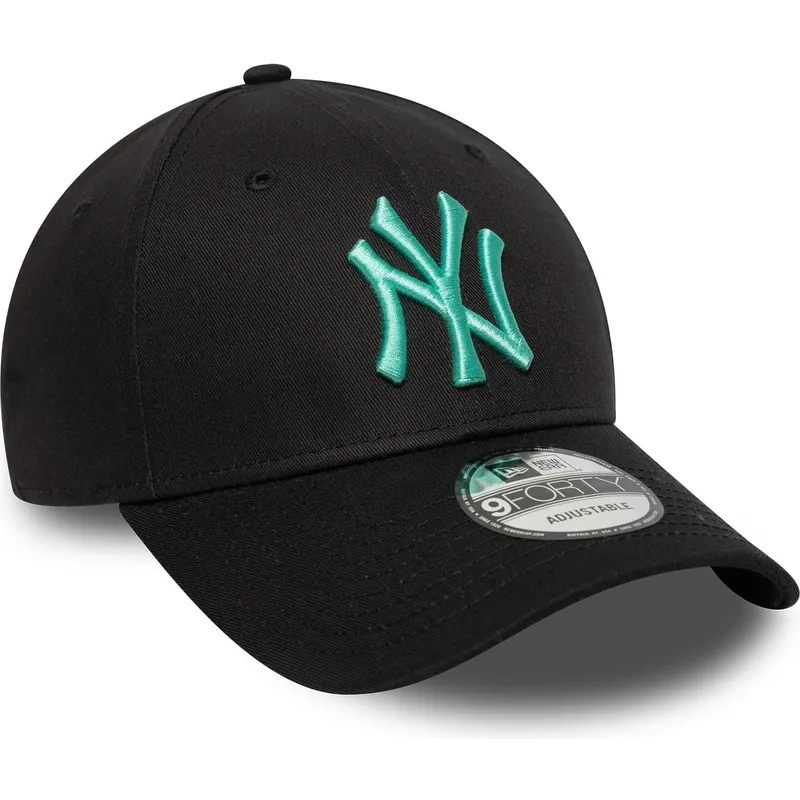 cappellino-nero-regolabile-con-visiera-curva-e-logo-blu-9forty-league-essential-dei-new-york-yankees-mlb-di-new-era