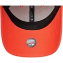 cappellino-curvo-arancione-regolabile-con-logo-arancione-9forty-team-outline-dei-new-york-yankees-mlb-di-new-era