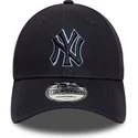 cappellino-curvo-blu-navy-regolabile-con-logo-blu-navy-9forty-team-outline-dei-new-york-yankees-mlb-di-new-era
