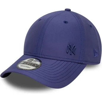 Cappellino curvo viola regolabile 9FORTY Tonal Flawless dei New York Yankees MLB di New Era