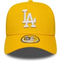 gelbe-a-frame-league-essential-trucker-cap-los-angeles-dodgers-mlb-von-new-era