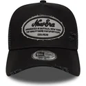 cappellino-trucker-nero-a-frame-oval-distress-patch-di-new-era